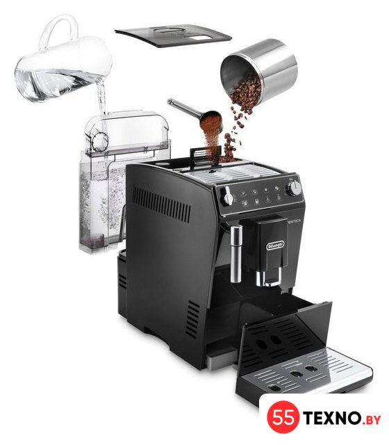 Кофемашина DeLonghi Autentica ETAM 29.510.B - Изображение №6 — Интернет-магазин 55texno.by
