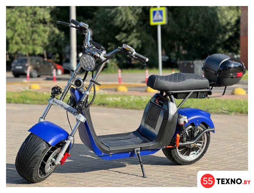 Электроскутер Smart Balance X11 2024 (синий) - Изображение №5 — Интернет-магазин 55texno.by
