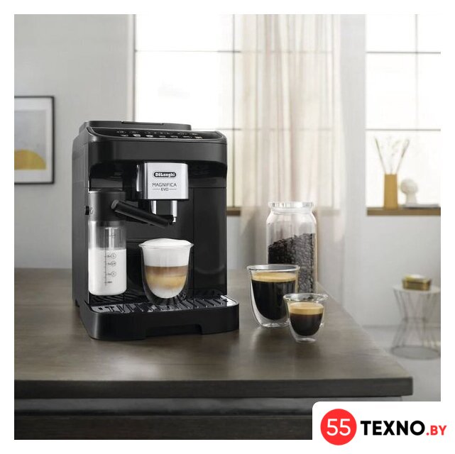 Кофемашина DeLonghi Magnifica Evo ECAM290.61.B - Изображение №5 — Интернет-магазин 55texno.by
