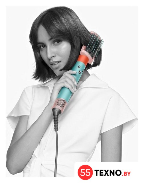 Фен-стайлер Dyson Airwrap Complete Long HS05 (с переходником на евровилку, керамический поп) - Изображение №5 — Интернет-магазин 55texno.by