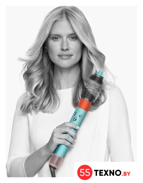 Фен-стайлер Dyson Airwrap Complete Long HS05 (с переходником на евровилку, керамический поп) - Изображение №7 — Интернет-магазин 55texno.by
