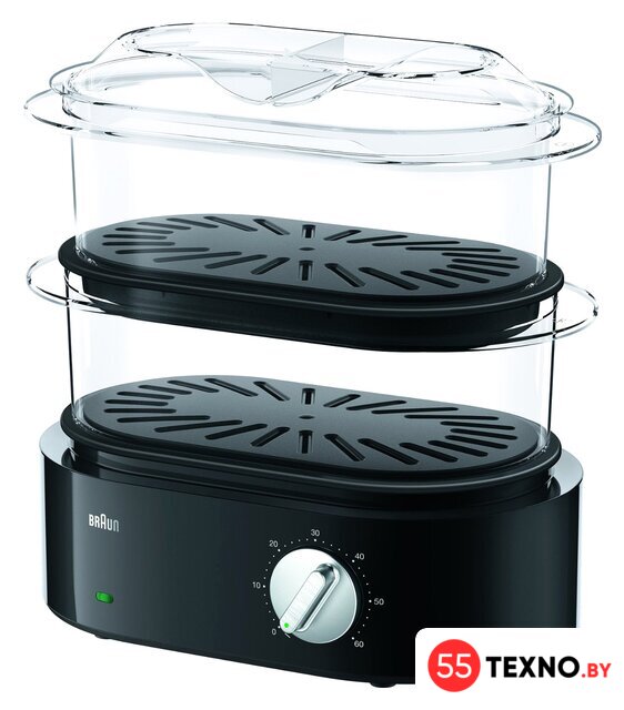 Пароварка Braun IdentityCollection FS 5100 Black - Изображение №2 — Интернет-магазин 55texno.by
