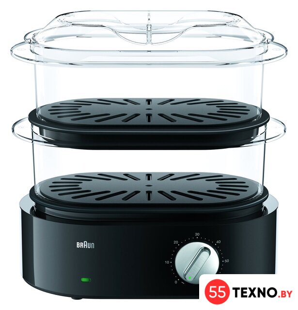 Пароварка Braun IdentityCollection FS 5100 Black - Изображение №1 — Интернет-магазин 55texno.by