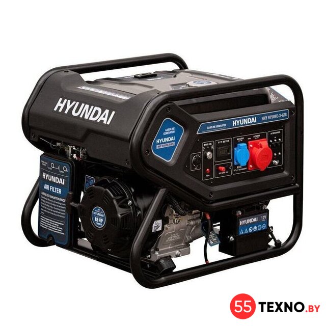 Бензиновый генератор Hyundai HHY9750FE-3-ATS - Изображение №1 — Интернет-магазин 55texno.by