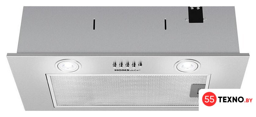 Кухонная вытяжка HOMSair Camelia Power 60 (нержавеющая сталь) - Изображение №3 — Интернет-магазин 55texno.by