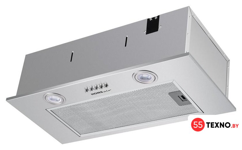 Кухонная вытяжка HOMSair Camelia Power 60 (нержавеющая сталь) - Изображение №1 — Интернет-магазин 55texno.by