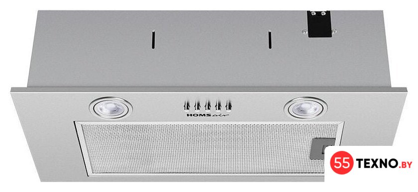 Кухонная вытяжка HOMSair Camelia Power 60 (нержавеющая сталь) - Изображение №2 — Интернет-магазин 55texno.by
