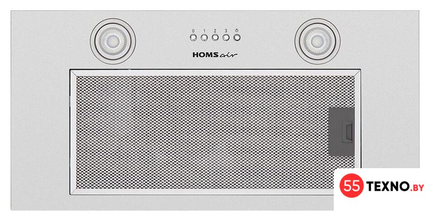 Кухонная вытяжка HOMSair Camelia Power 60 (нержавеющая сталь) - Изображение №4 — Интернет-магазин 55texno.by