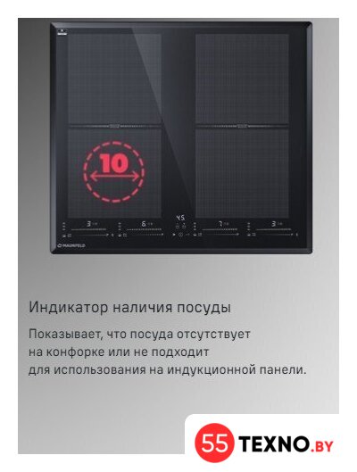 Варочная панель MAUNFELD CVI594SF2LGR - Изображение №13 — Интернет-магазин 55texno.by