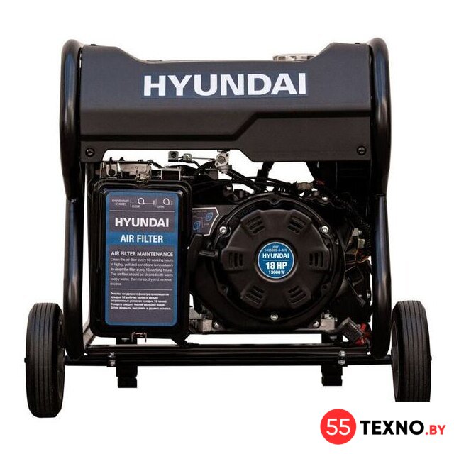 Бензиновый генератор Hyundai HHY10550FE-3-ATS - Изображение №7 — Интернет-магазин 55texno.by