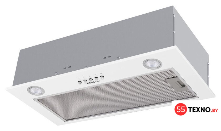Кухонная вытяжка HOMSair Camelia Power 60 (белый) - Изображение №1 — Интернет-магазин 55texno.by