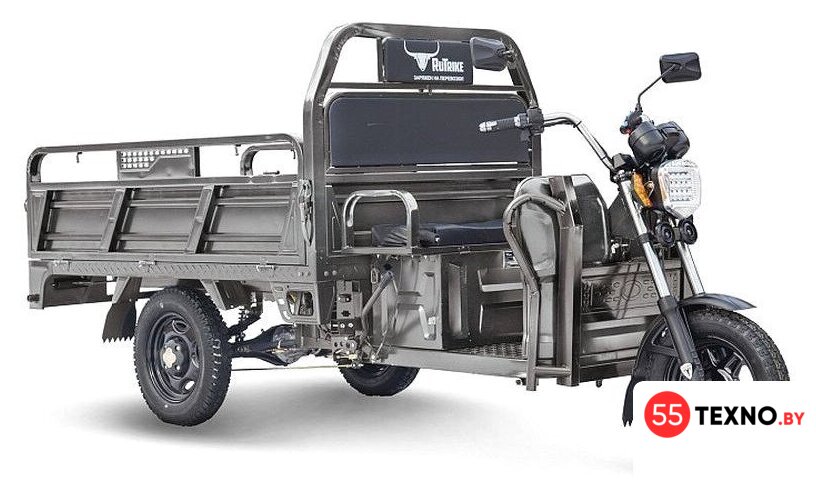 Грузовой электроскутер Rutrike D4 1800 60V 1500W (серый) - Изображение №1 — Интернет-магазин 55texno.by