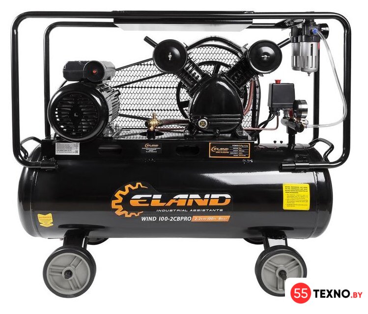 Компрессор ELAND WIND 100-2CB PRO - Изображение №1 — Интернет-магазин 55texno.by