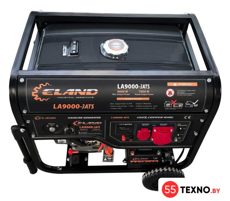 Бензиновый генератор ELAND LA9000-3-ATS - Изображение №3 — Интернет-магазин 55texno.by