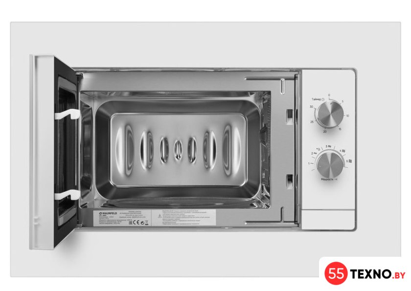 Микроволновая печь MAUNFELD JBMO725WH01 - Изображение №2 — Интернет-магазин 55texno.by