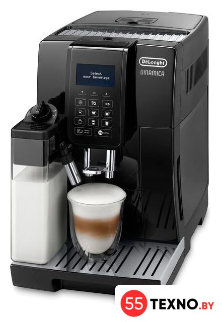 Кофемашина DeLonghi Dinamica ECAM 353.75.B - Изображение №2 — Интернет-магазин 55texno.by