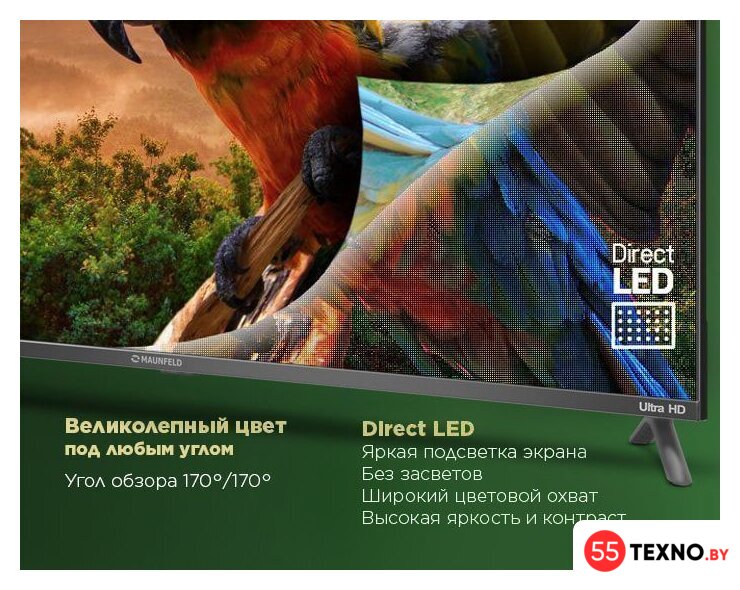 Телевизор MAUNFELD MLT43USD02G - Изображение №18 — Интернет-магазин 55texno.by