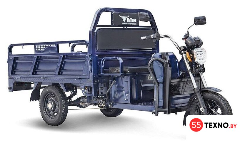 Грузовой электроскутер Rutrike D4 1800 60V 1500W (синий) - Изображение №1 — Интернет-магазин 55texno.by