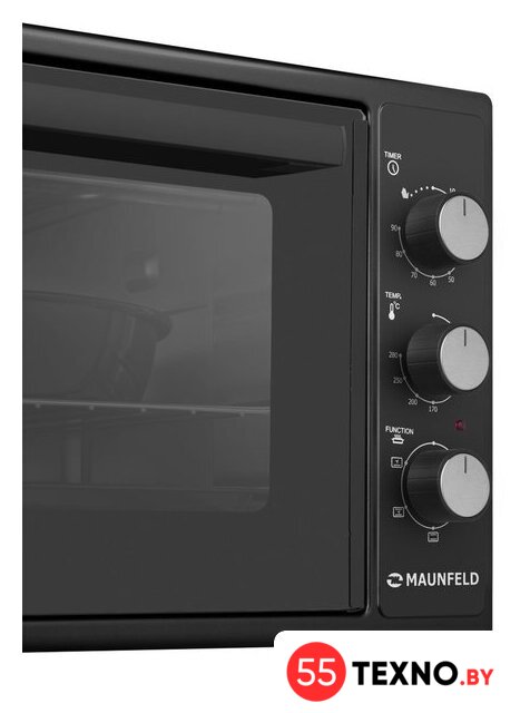 Мини-печь MAUNFELD MMO-483MB01 - Изображение №6 — Интернет-магазин 55texno.by