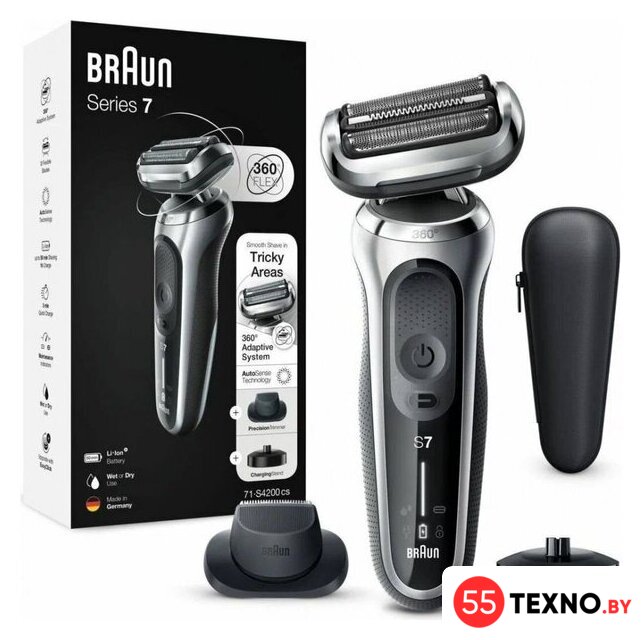 Электробритва Braun Series 7 71-S4200cs - Изображение №7 — Интернет-магазин 55texno.by