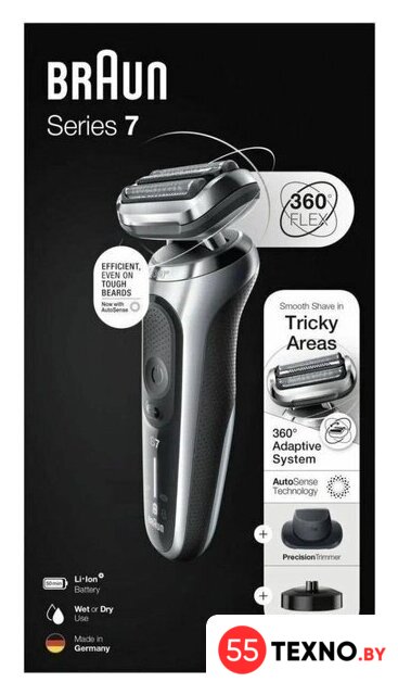 Электробритва Braun Series 7 71-S4200cs - Изображение №9 — Интернет-магазин 55texno.by