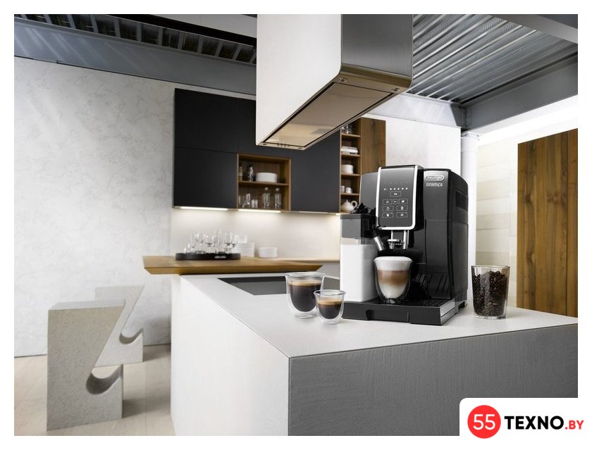 Кофемашина DeLonghi Dinamica ECAM350.50.B - Изображение №5 — Интернет-магазин 55texno.by