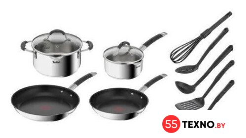 Набор кастрюль Tefal G744SB74 - Изображение №1 — Интернет-магазин 55texno.by