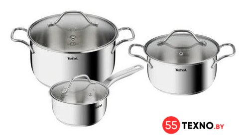 Набор кастрюль Tefal Intuition B864S674 - Изображение №1 — Интернет-магазин 55texno.by