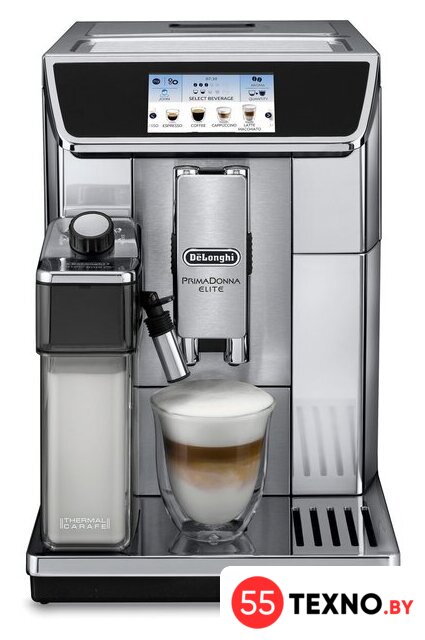 Кофемашина DeLonghi PrimaDonna Elite ECAM 650.75.MS - Изображение №1 — Интернет-магазин 55texno.by