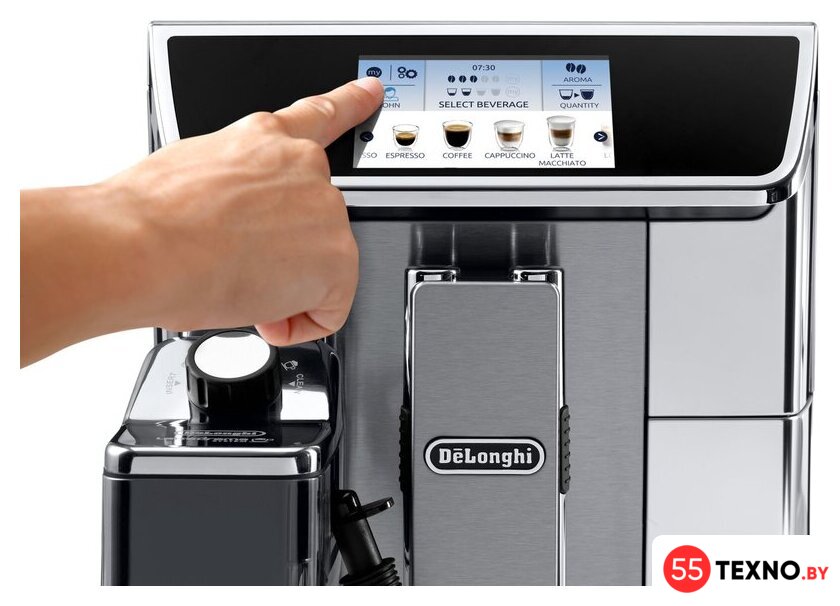 Кофемашина DeLonghi PrimaDonna Elite ECAM 650.75.MS - Изображение №3 — Интернет-магазин 55texno.by