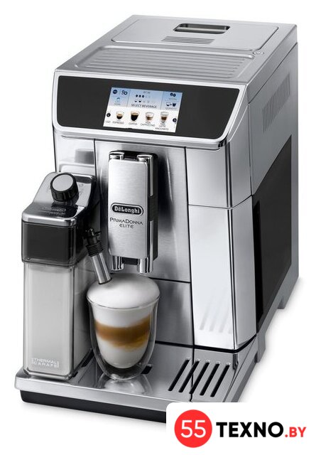 Кофемашина DeLonghi PrimaDonna Elite ECAM 650.75.MS - Изображение №2 — Интернет-магазин 55texno.by