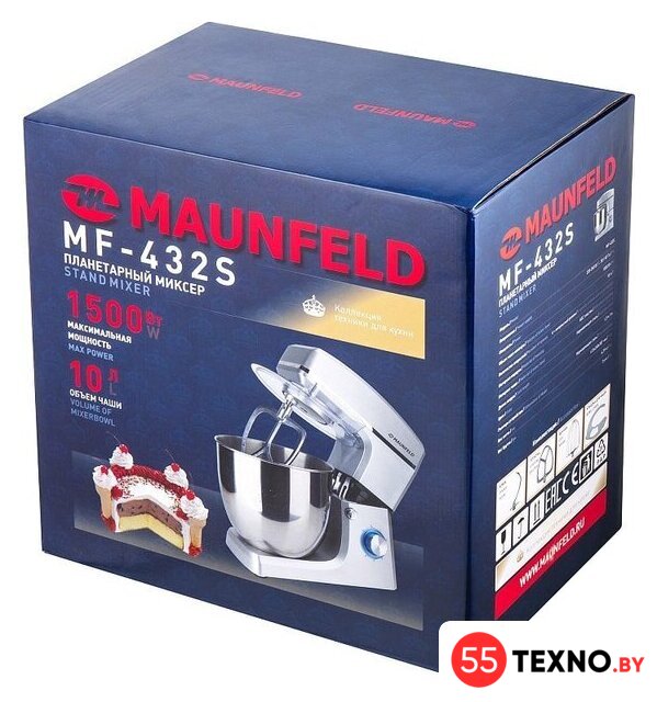Планетарный миксер MAUNFELD MF-432S - Изображение №9 — Интернет-магазин 55texno.by