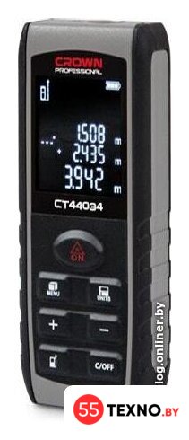 Лазерный дальномер Crown CT44034 - Изображение №2 — Интернет-магазин 55texno.by