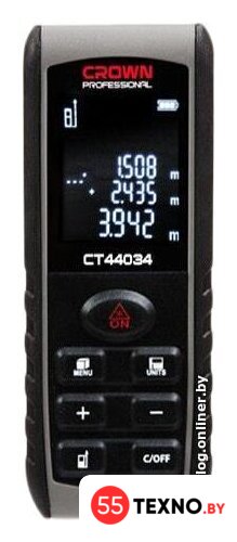 Лазерный дальномер Crown CT44034 - Изображение №1 — Интернет-магазин 55texno.by