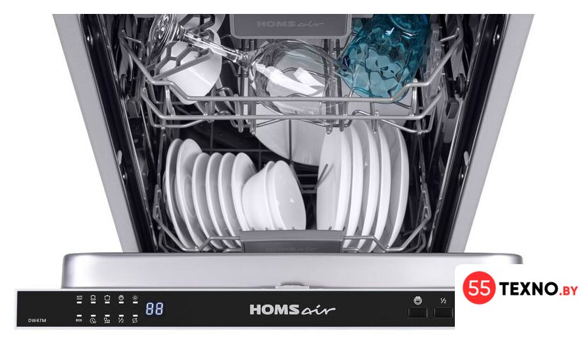 Встраиваемая посудомоечная машина HOMSair DW47M - Изображение №13 — Интернет-магазин 55texno.by