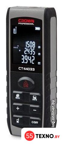 Лазерный дальномер Crown CT44033 - Изображение №2 — Интернет-магазин 55texno.by