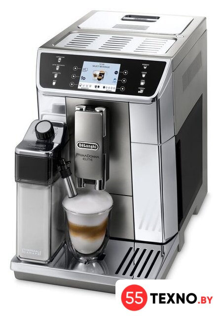 Кофемашина DeLonghi PrimaDonna Elite ECAM 650.55.MS - Изображение №2 — Интернет-магазин 55texno.by