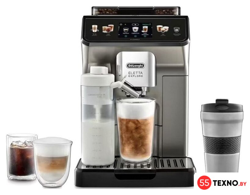 Кофемашина DeLonghi Eletta Explore ECAM450.86.T - Изображение №1 — Интернет-магазин 55texno.by