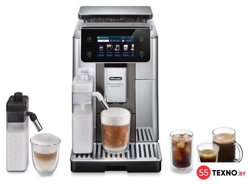 Кофемашина DeLonghi PrimaDonna Aromatic ECAM630.75.TSM - Изображение №1 — Интернет-магазин 55texno.by