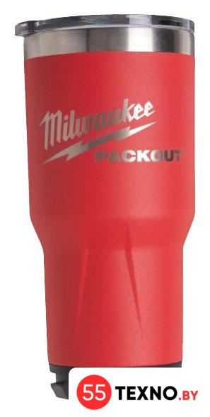 Термокружка Milwaukee Packout 0.887л (красный) - Изображение №1 — Интернет-магазин 55texno.by