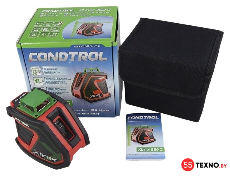 Лазерный нивелир Condtrol XLiner 360G - Изображение №6 — Интернет-магазин 55texno.by