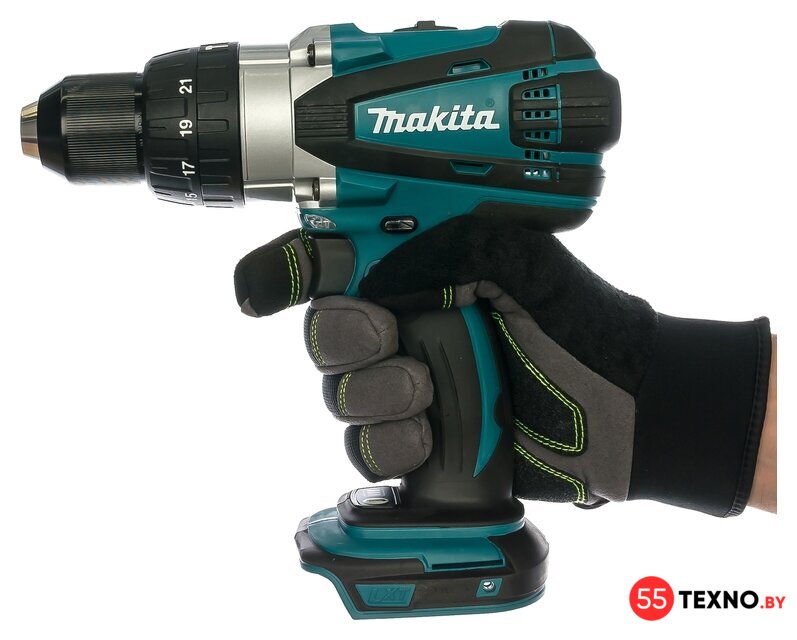Ударная дрель-шуруповерт Makita DHP458Z (без АКБ) - Изображение №4 — Интернет-магазин 55texno.by