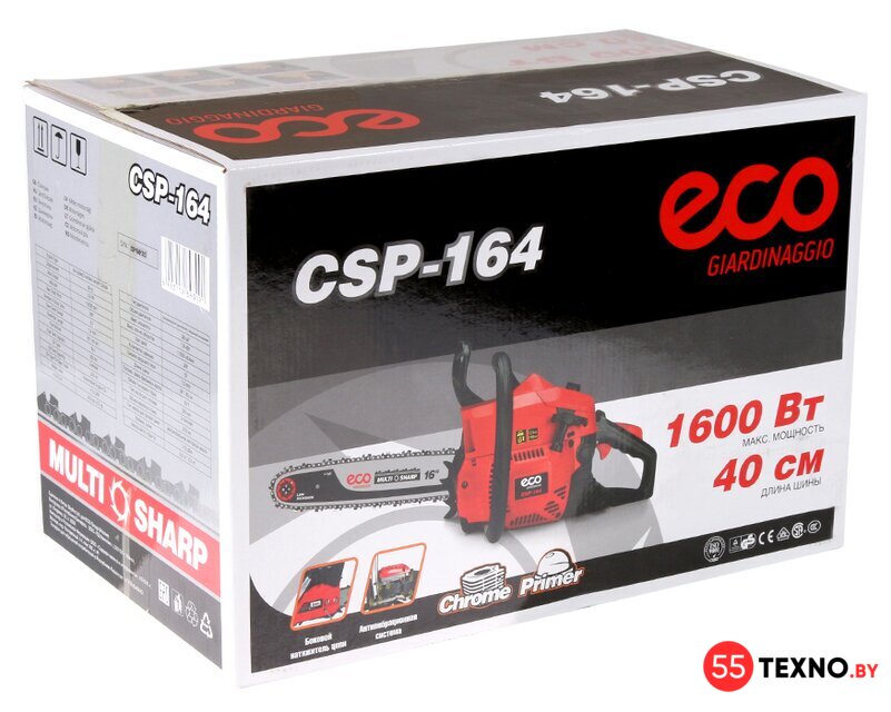 Бензопила ECO CSP-164 - Изображение №6 — Интернет-магазин 55texno.by
