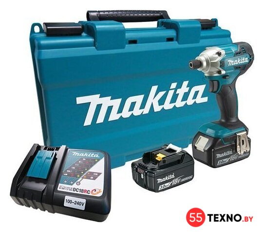 Винтоверт Makita DTD156RFE (с 2-мя АКБ) - Изображение №1 — Интернет-магазин 55texno.by