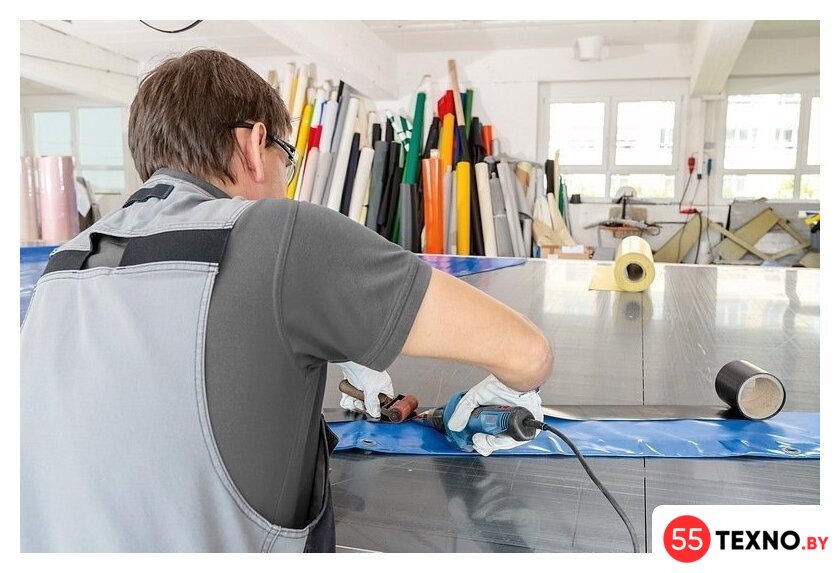 Промышленный фен Bosch GHG 20-60 Professional 06012A6400 - Изображение №9 — Интернет-магазин 55texno.by