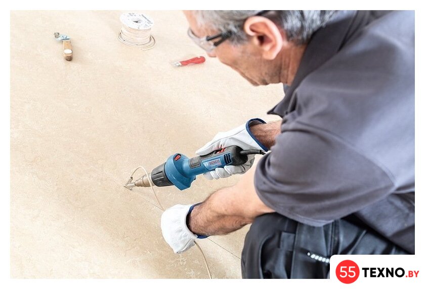 Промышленный фен Bosch GHG 20-60 Professional 06012A6400 - Изображение №5 — Интернет-магазин 55texno.by
