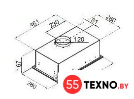 Кухонная вытяжка MAUNFELD Crosby Singl 5028 (белый) - Изображение №14 — Интернет-магазин 55texno.by
