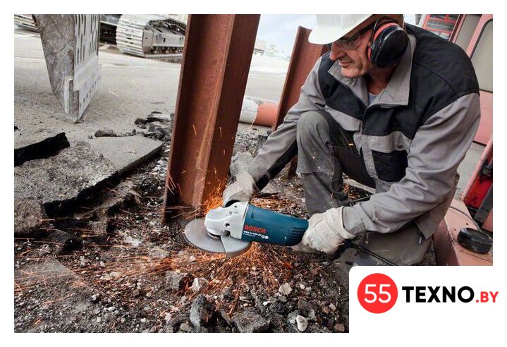 Угловая шлифмашина Bosch GWS 24-230 JH Professional (0601884203) - Изображение №3 — Интернет-магазин 55texno.by