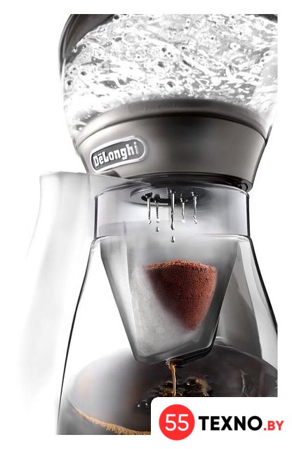 Капельная кофеварка DeLonghi Clessidra ICM 17210 - Изображение №3 — Интернет-магазин 55texno.by