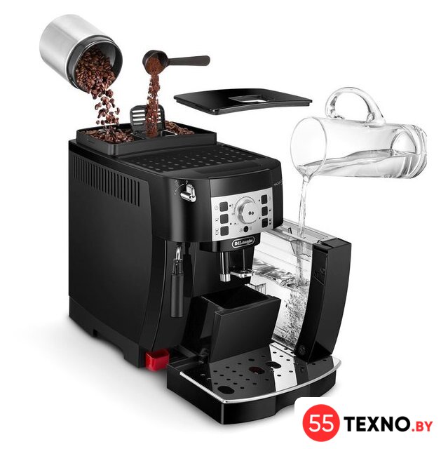 Кофемашина DeLonghi Magnifica S ECAM 22.110.B - Изображение №5 — Интернет-магазин 55texno.by